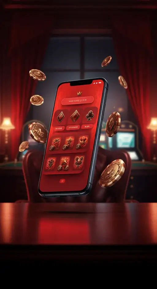 Interface utilisateur de FatBoss Casino affichant les jeux, le solde de SuperPoints et les options de compte sur mobile.